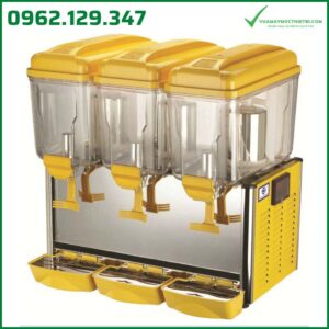 máy làm mát nước trái cây 3 ngăn